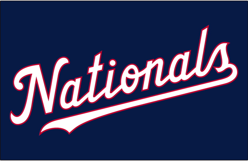 Washington Nationals 2018-Pres Jersey Logo iron on transfers for fabric